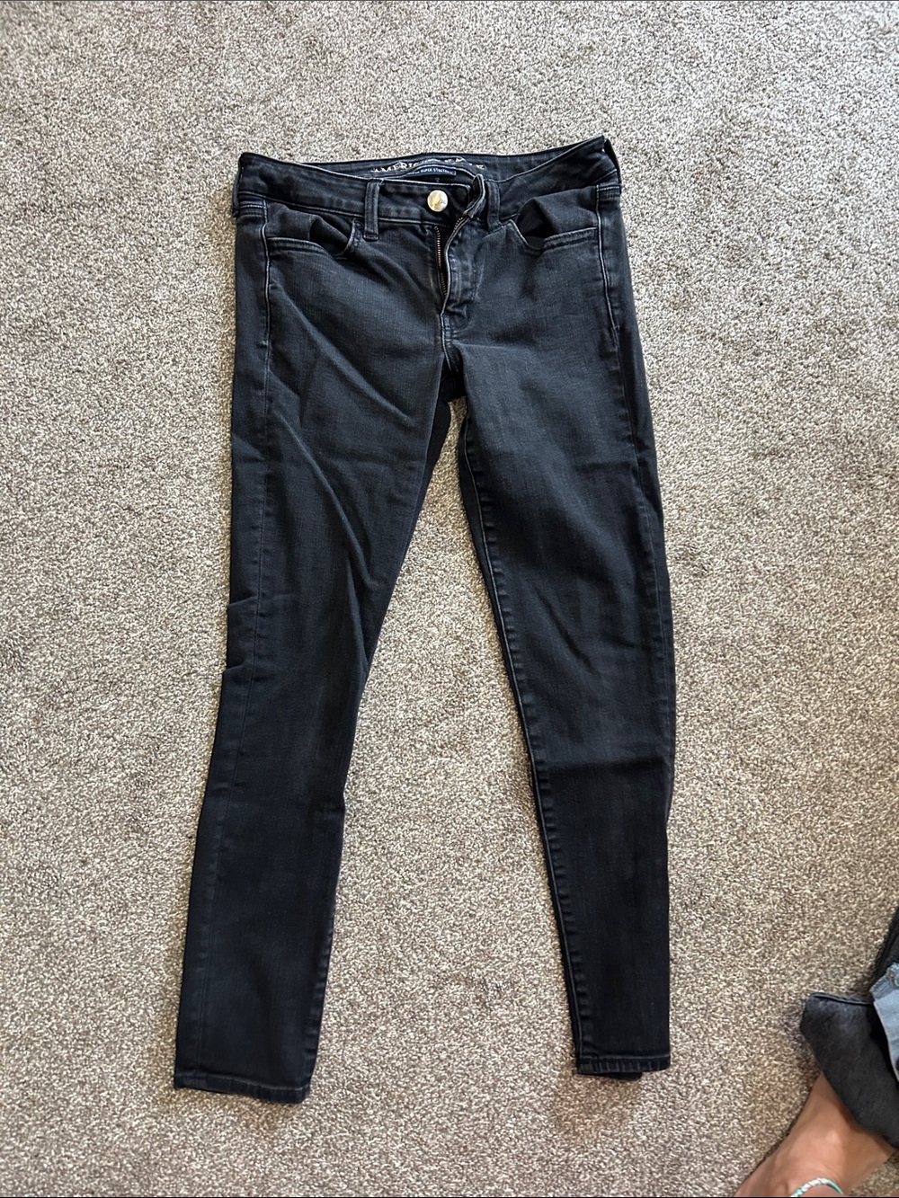 American Eagle Outfitters Black Skinny Jeggings